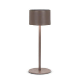 Solar Glow LED Outdoor Table Lamp | Charcoal Brown - The Pink Pineapple 850