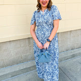 Something Blue Maxi Dress - The Pink Pineapple 850