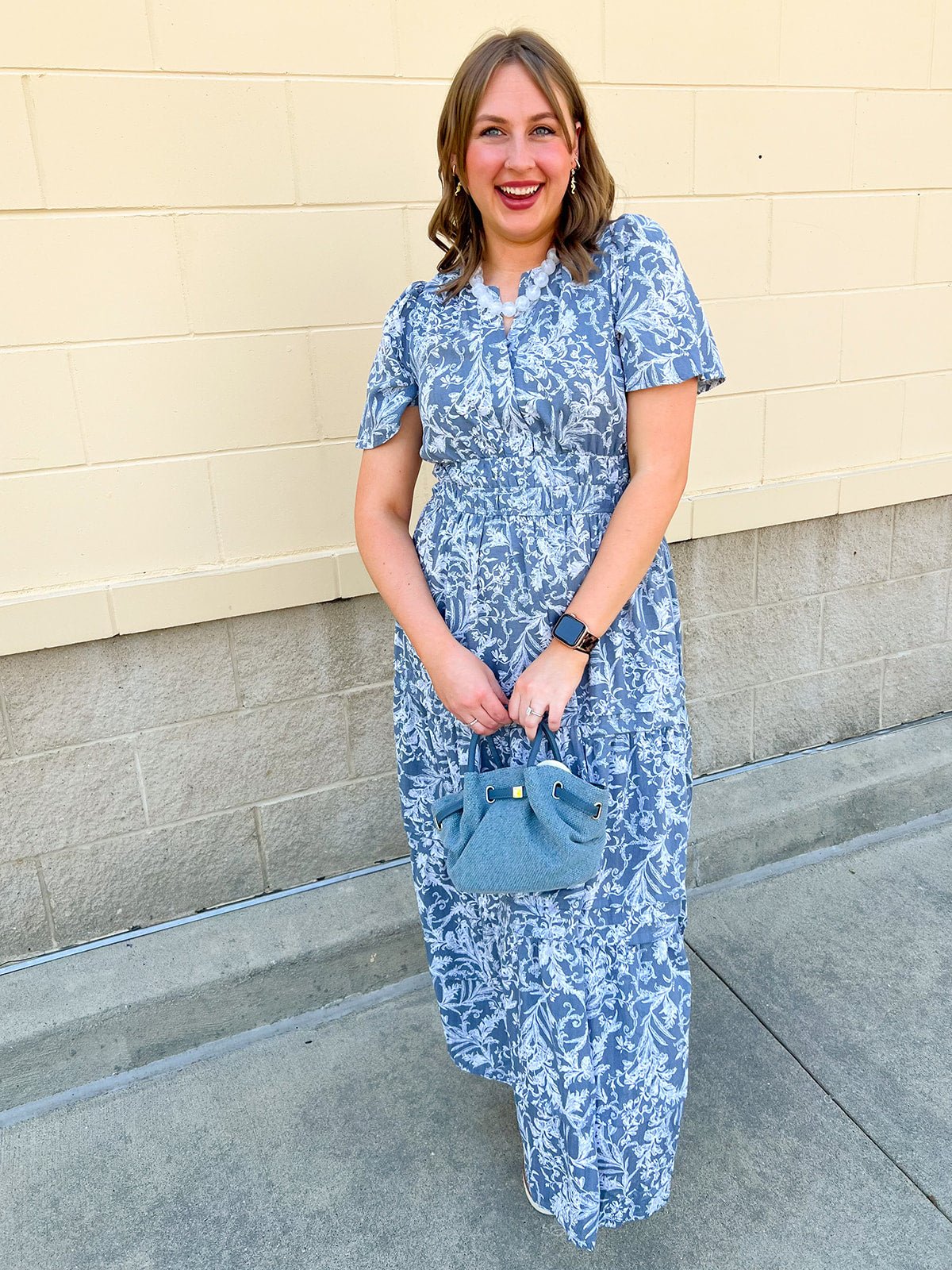 Something Blue Maxi Dress - The Pink Pineapple 850