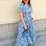 Something Blue Maxi Dress - The Pink Pineapple 850