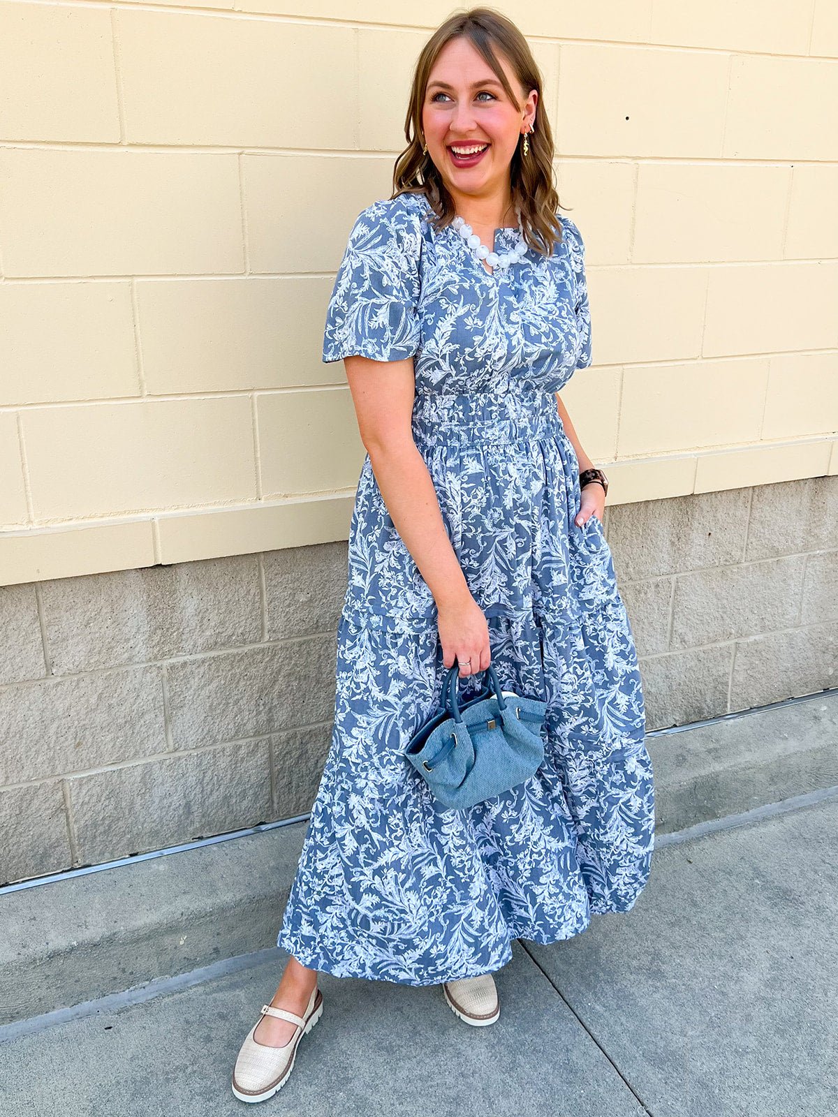 Something Blue Maxi Dress - The Pink Pineapple 850