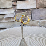 [Sorrelli] Bianca Hoop Earrings - The Pink Pineapple 850