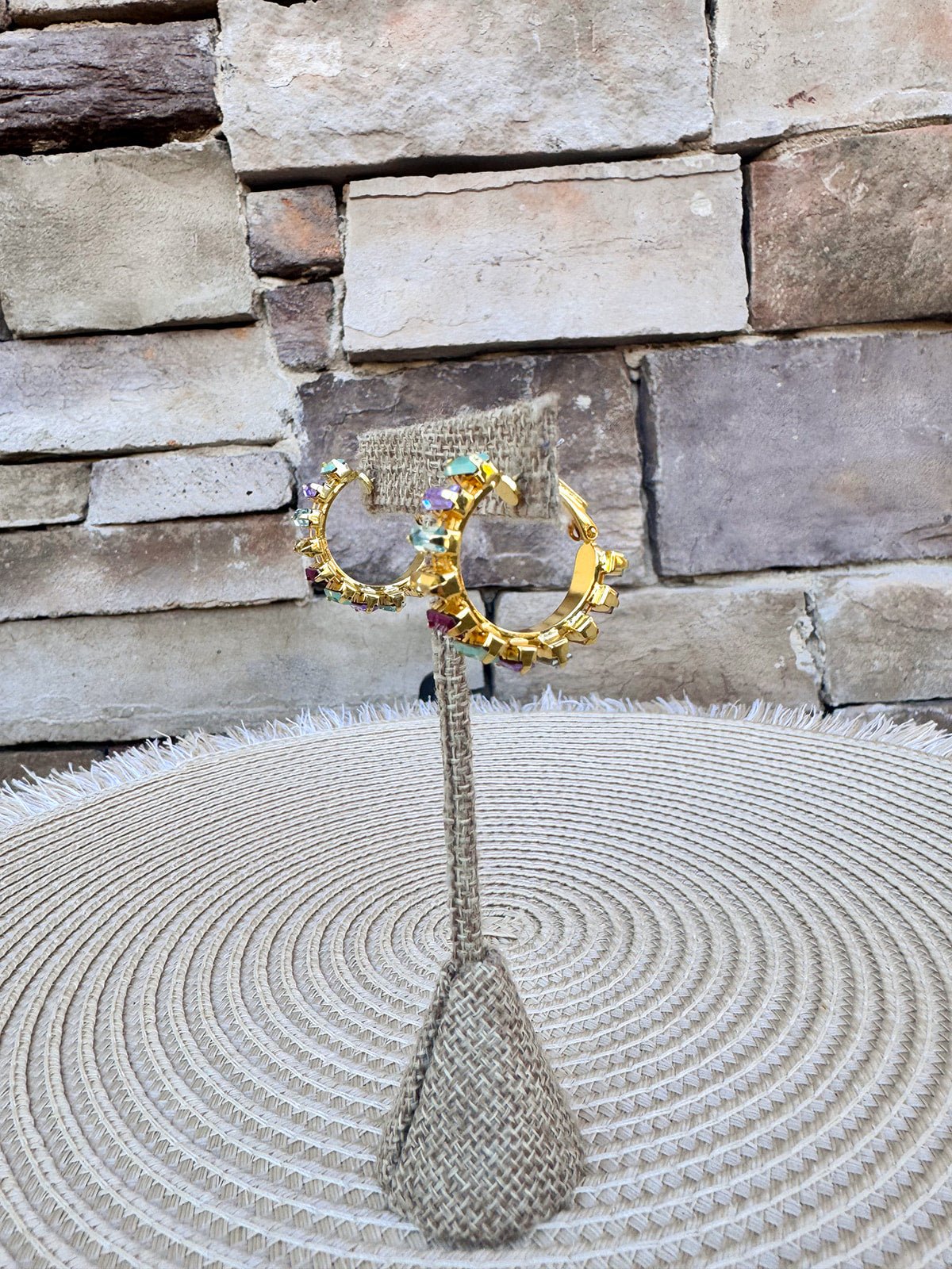 [Sorrelli] Bianca Hoop Earrings - The Pink Pineapple 850