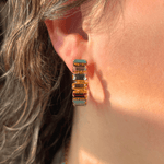 [Sorrelli] Bianca Hoop Earrings - The Pink Pineapple 850
