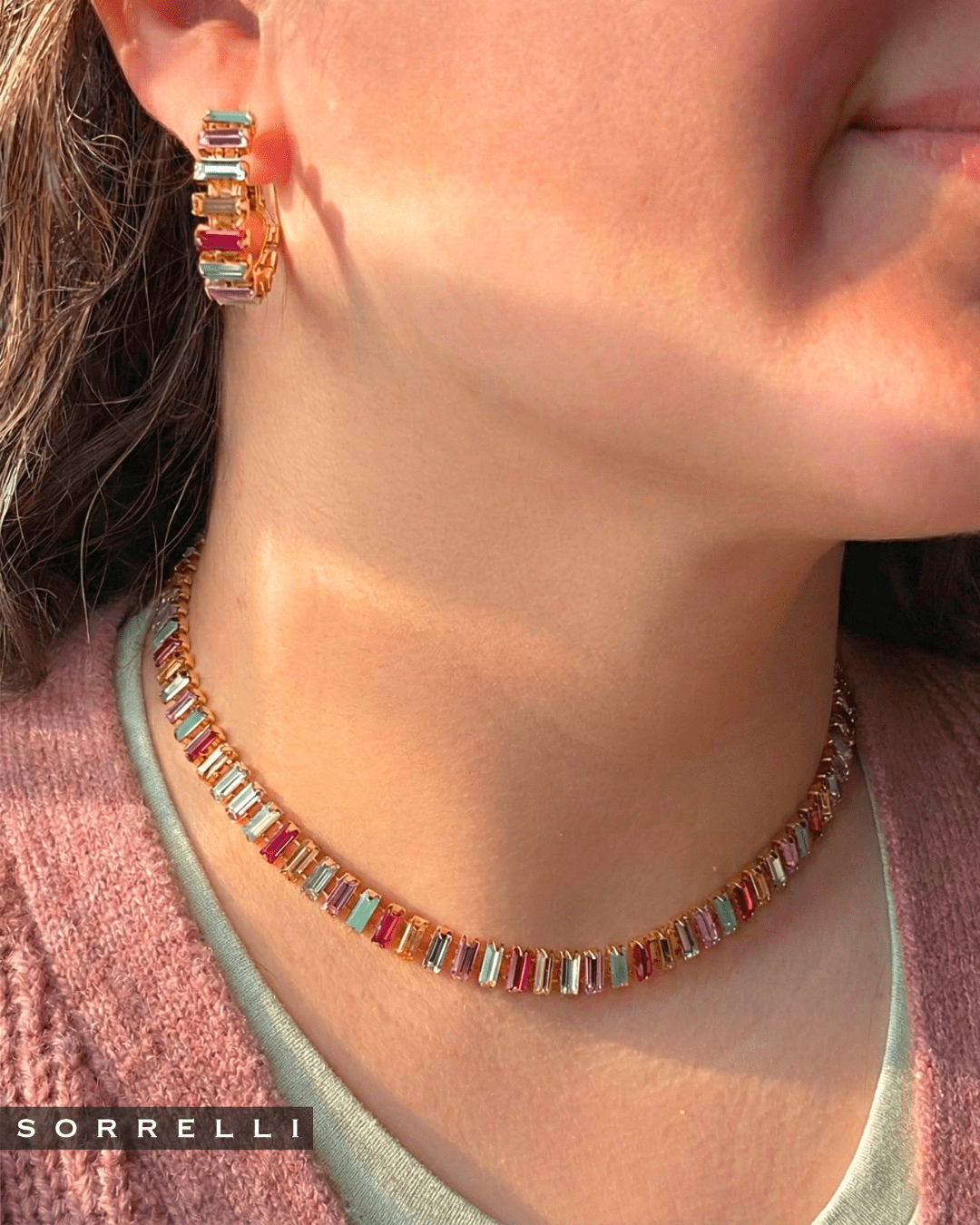 [Sorrelli] Bianca Hoop Earrings - The Pink Pineapple 850