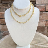 Sorrelli Bright Gold Aztec Necklace - The Pink Pineapple 850