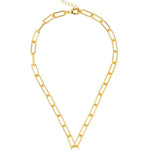 [Sorrelli] Brynn Paperclip Pendant Necklace - Blue - The Pink Pineapple 850