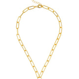 [Sorrelli] Brynn Paperclip Pendant Necklace - Blue - The Pink Pineapple 850
