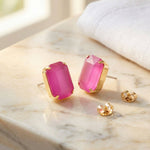 [Sorrelli] Brynn Stud Earrings - The Pink Pineapple 850