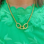 [Sorrelli] Chain Link Rope Necklace - The Pink Pineapple 850