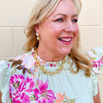 [Sorrelli] Clementine Dangle Earrings - The Pink Pineapple 850