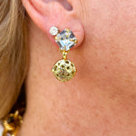 [Sorrelli] Clementine Dangle Earrings - The Pink Pineapple 850