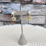[Sorrelli] Clementine Dangle Earrings - The Pink Pineapple 850