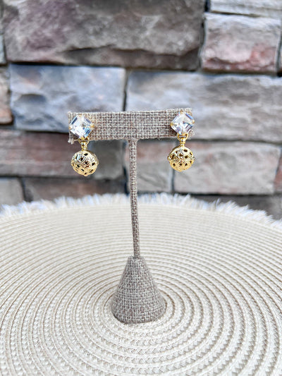 [Sorrelli] Clementine Dangle Earrings - The Pink Pineapple 850