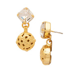 [Sorrelli] Clementine Dangle Earrings - The Pink Pineapple 850
