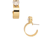 [Sorrelli] Dani Studded Hoop Earrings - The Pink Pineapple 850