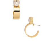 [Sorrelli] Dani Studded Hoop Earrings - The Pink Pineapple 850