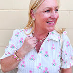 [Sorrelli] Dua Stud Earring - The Pink Pineapple 850