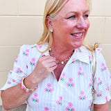 [Sorrelli] Dua Stud Earring - The Pink Pineapple 850