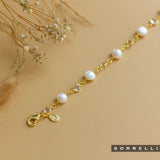 [Sorrelli] Geneva Tennis Bracelet in Modern Pearl - The Pink Pineapple 850