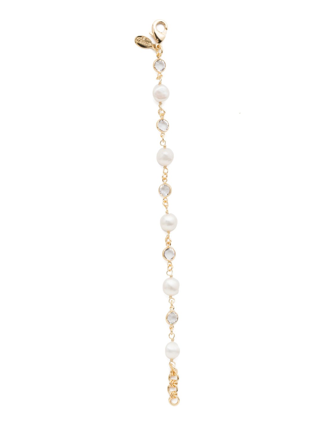 [Sorrelli] Geneva Tennis Bracelet in Modern Pearl - The Pink Pineapple 850