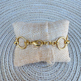 [Sorrelli] Guinevere Pearl Tennis Bracelet - The Pink Pineapple 850