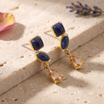 [Sorrelli] Indie Dangle Earrings - Denim Moon - The Pink Pineapple 850