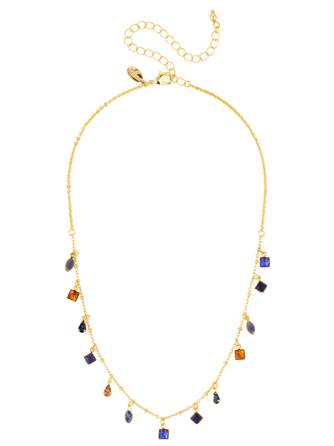 [Sorrelli] Indie Tennis Necklace - Multicolor - The Pink Pineapple 850
