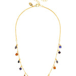 [Sorrelli] Indie Tennis Necklace - Multicolor - The Pink Pineapple 850