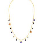 [Sorrelli] Indie Tennis Necklace - Multicolor - The Pink Pineapple 850