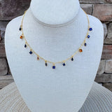 [Sorrelli] Indie Tennis Necklace - Multicolor - The Pink Pineapple 850