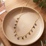 [Sorrelli] Indie Tennis Necklace - Multicolor - The Pink Pineapple 850