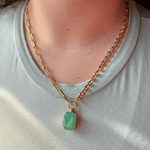 [Sorrelli] Iris Asymmetrical Pendant Necklace - The Pink Pineapple 850