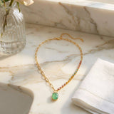 [Sorrelli] Iris Asymmetrical Pendant Necklace - The Pink Pineapple 850