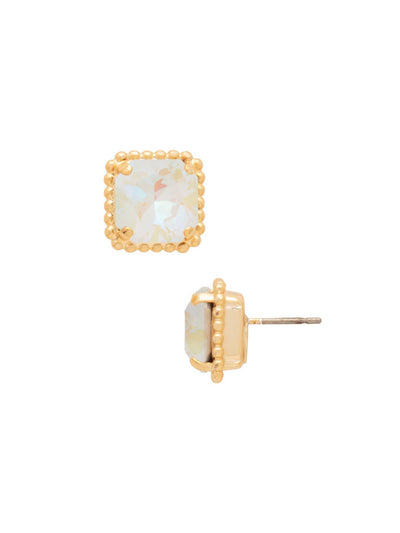 [Sorrelli] Izzy Decorated Stud Earrings – White - The Pink Pineapple 850