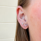 [Sorrelli] Jayda Stud Earrings in Big Flirt Pink - The Pink Pineapple 850