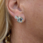 [Sorrelli] London Stud Earrings Crystal - The Pink Pineapple 850