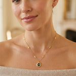 [Sorrelli] Lori Pendant Necklace - Labradorite - The Pink Pineapple 850