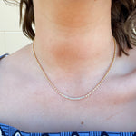 [Sorrelli] Mini Marnie Crystal Tennis Necklace - The Pink Pineapple 850