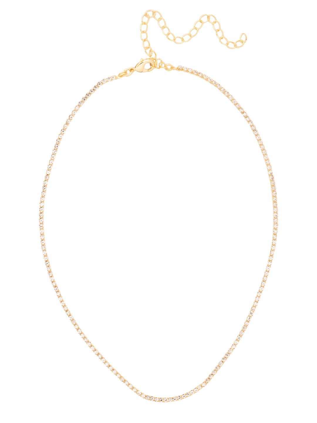 [Sorrelli] Mini Marnie Crystal Tennis Necklace - The Pink Pineapple 850
