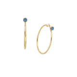 [Sorrelli] Mini Serfafina Hoop Earrings in Ocean Delite - The Pink Pineapple 850