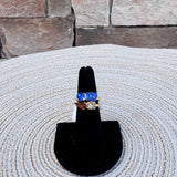 [Sorrelli] Moxie Stacked Ring - Blue Multicolor - The Pink Pineapple 850