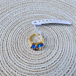 [Sorrelli] Moxie Stacked Ring - Blue Multicolor - The Pink Pineapple 850