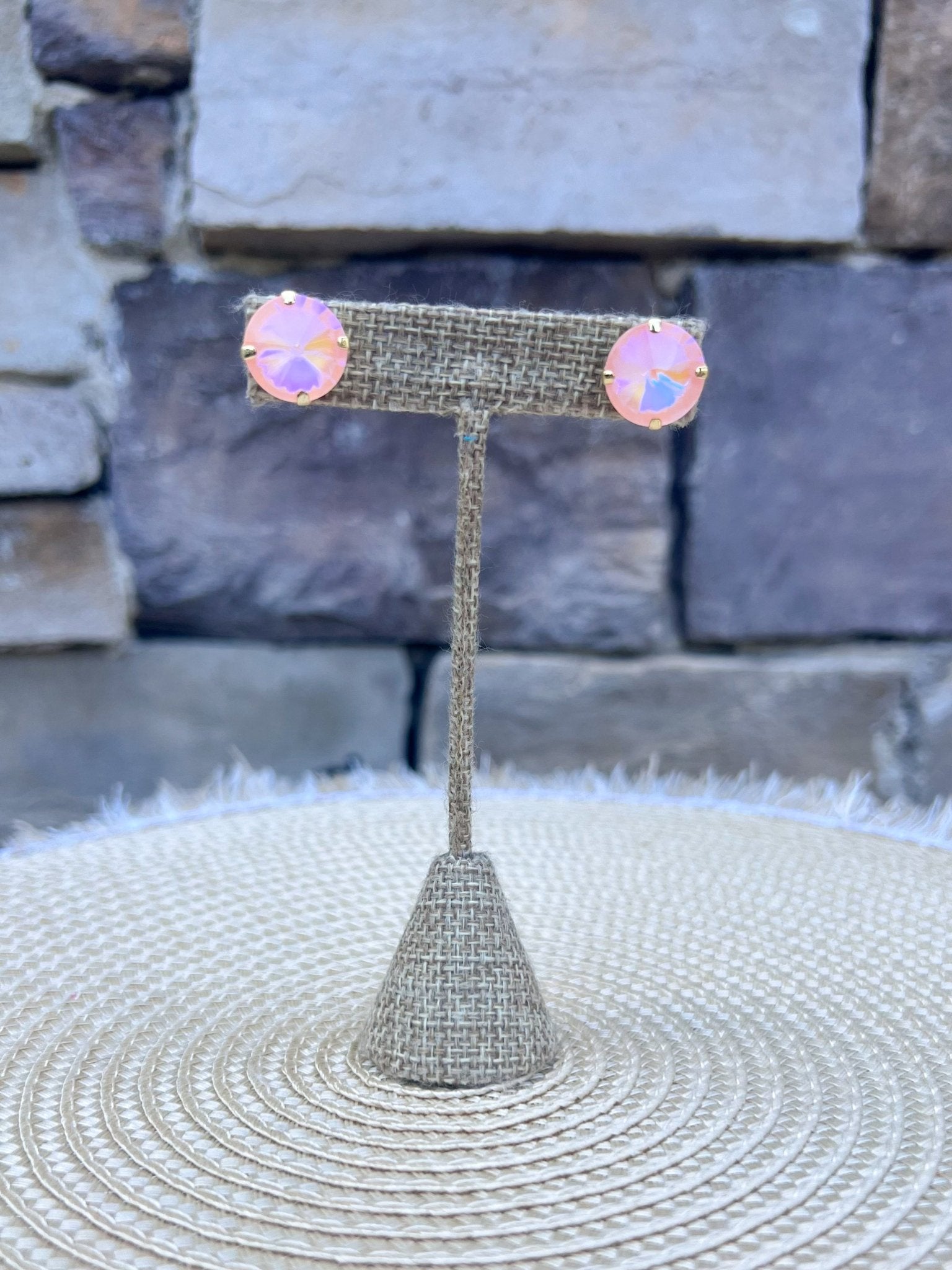 [Sorrelli] Nadine Stud Earrings – Light Rose - The Pink Pineapple 850