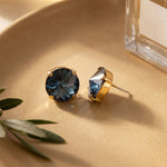 [Sorrelli] Nadine Stud Earrings - Montana Blue - The Pink Pineapple 850
