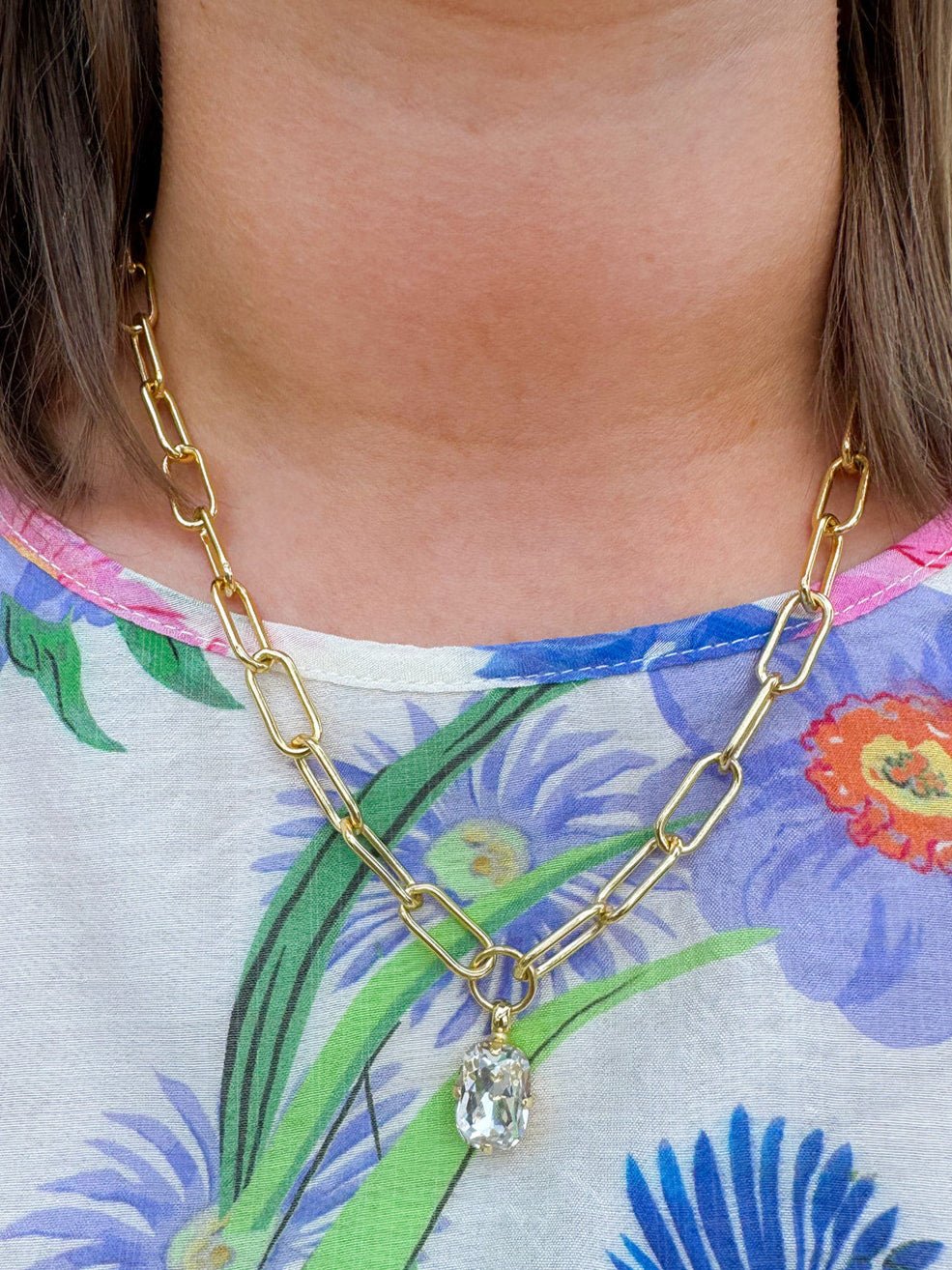 [Sorrelli] Nia Pendant Necklace - The Pink Pineapple 850