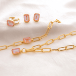 [Sorrelli] Nia Tennis Bracelet – Orange - The Pink Pineapple 850