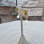 [Sorrelli] Oceane Dangle Earrings - The Pink Pineapple 850