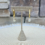 [Sorrelli] Octavia Rectangle Hoop Earrings - The Pink Pineapple 850
