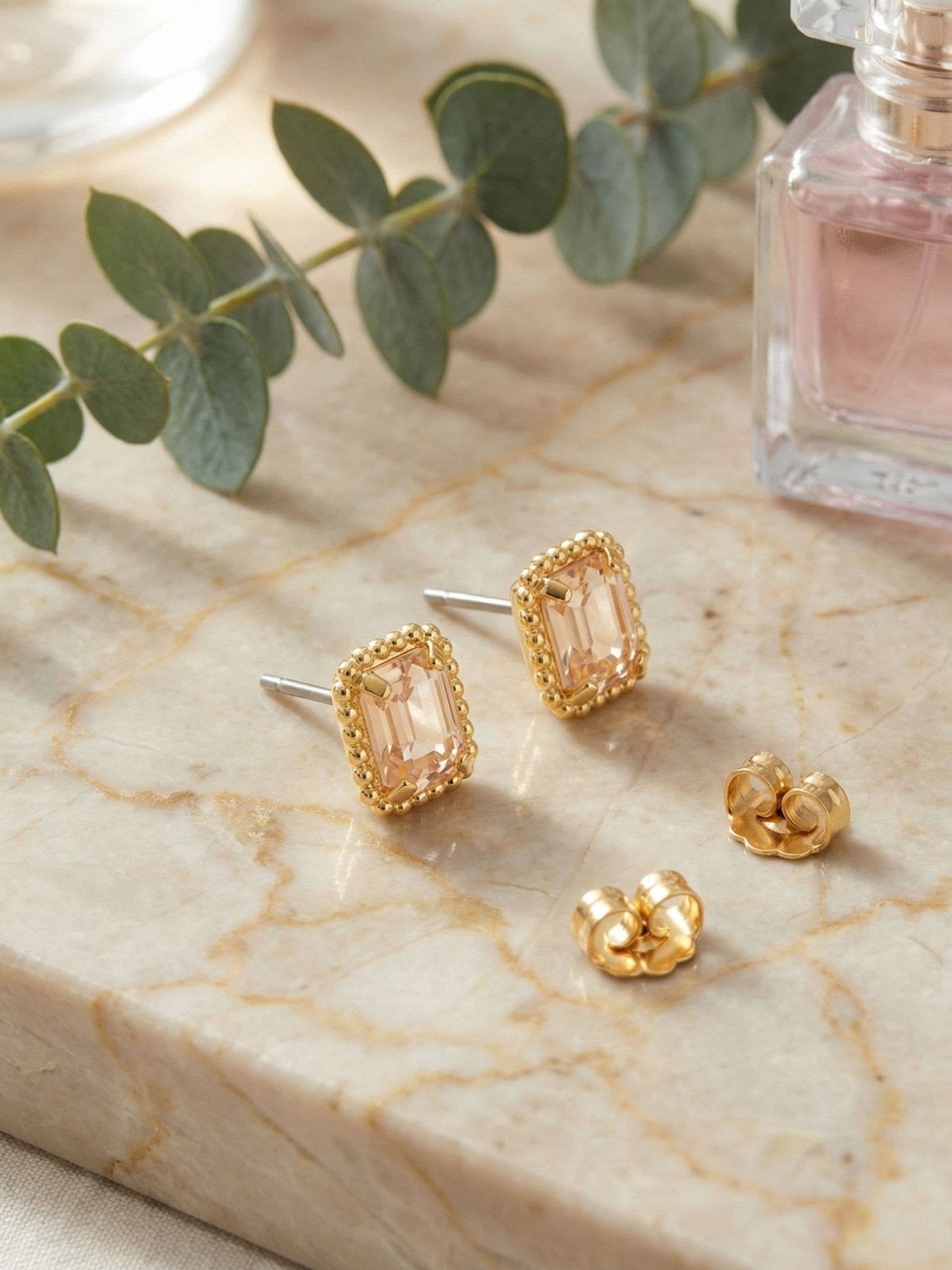 [Sorrelli] Octavia Scalloped Stud Earrings – Metallic - The Pink Pineapple 850